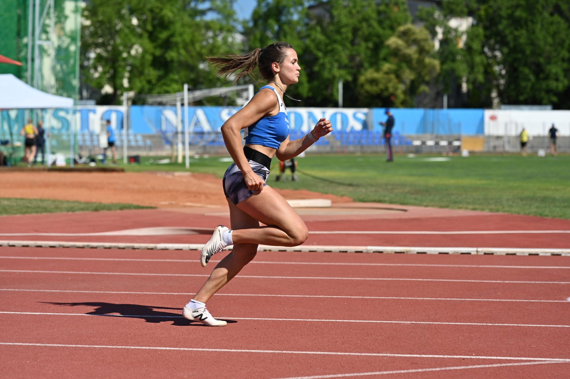 Atletinja AK Gorica v šprintu